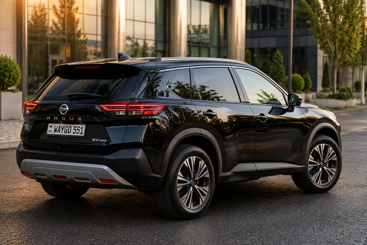 Nissan Rogue из автопарка WayGo 551